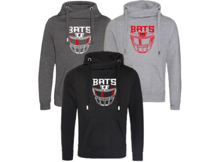 CROSS NECK HOODIE MASK