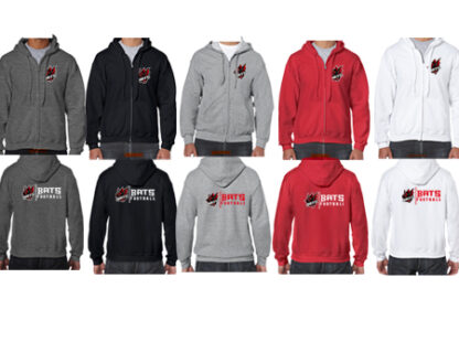 Softstyle® Adult Full Zip Hooded Sweatshirt SF600 KREIS